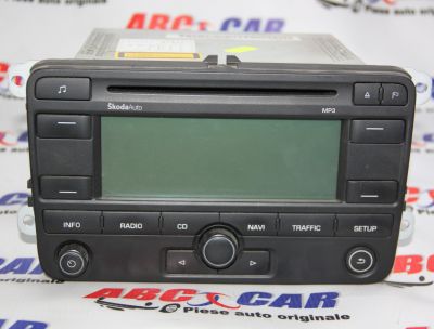 Radio CD cu navigatie Skoda Roomster (5J) 2006-2015 1Z0035191A