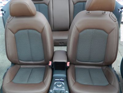 Interior complet material textil cu piele Audi A3 8V coupe 2012-2020