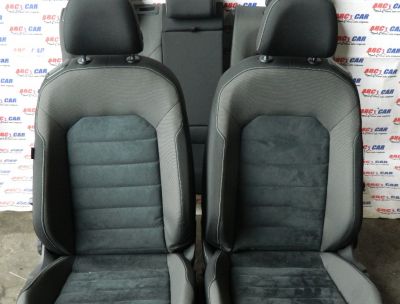 Interior textil cu piele alcantara VW Golf 7 coupe 2014-2020
