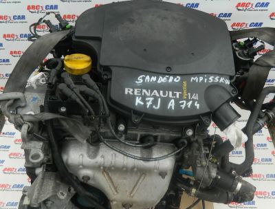 Motor fara anexe Dacia Logan 1.4 MPI 75 CP 2009 COD: K7JA714