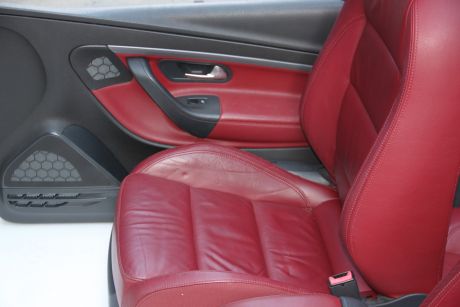 Interior visiniu din piele VW Eos (1F) 2006-2015