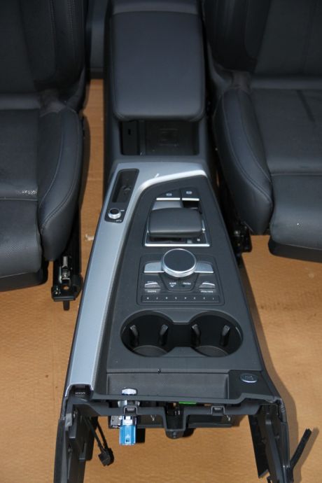 Interior din piele neagra Audi A5 (F5) sportback 2016-prezent