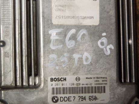 Calculator motor BMW Seria 5 E60/E61 2005-2010 2.5 Diesel 7794650
