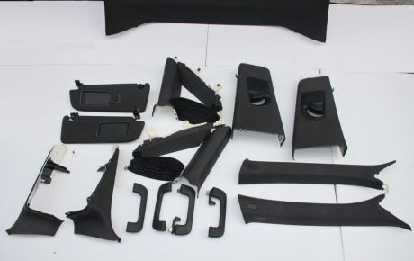 Kit plafon negru cu ornamente negre Audi A6 4G C7 sedan 2012-2018 