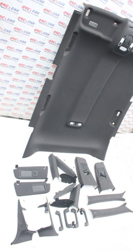 Kit plafon negru cu ornamente negre Audi A6 4G C7 sedan 2012-2018 