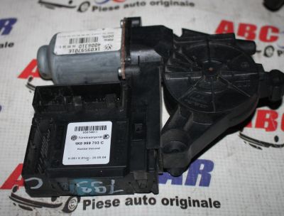 Motoras geam stanga fata VW Golf 6 2009-2013 1K0959793C, 1K0959701E