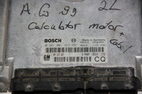 Calculator motor Opel Astra G 1999-2005 2.0 DTI 09133267CQ