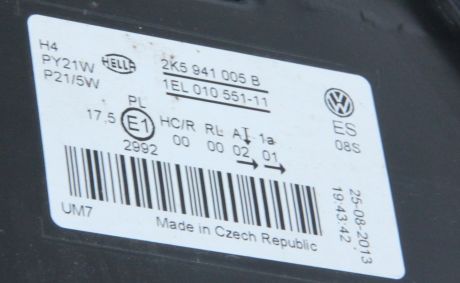 Far stanga VW Caddy (2K) facelift 2010-2015 2K5941006B