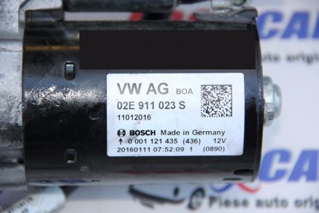 Electromotor VW Passat B8 2015-In prezent 2.0 TSI 02E911023S