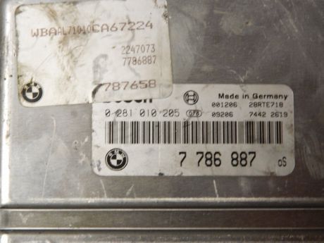 Calculator motor BMW Seria 3 E46 1998-2005 2.0 Diesel 7786887