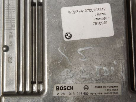 Calculator motor BMW X5 E70 2006-2013 3.0 Diesel 0281015240