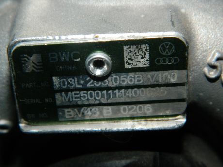 Turbosuflanta VW Passat CC 2008-2012 2.0 TDI CBAB Cod: 03L253056B