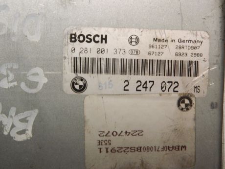 Calculator motor BMW Seria 5 E39 2.5 TDS 1998-2004 2247072