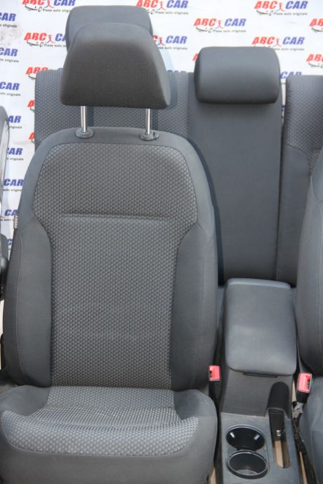 Interior textil negru cu incalzire VW Jetta (1B) 2011-2019