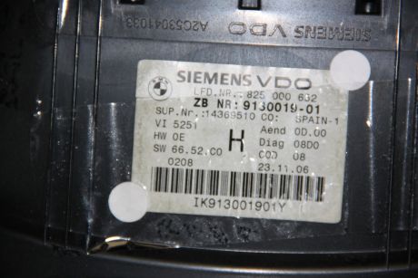 Ceasuri de bord BMW Seria 3 E92/E93 2006-2011 3.0d 825000652, 9130019-01