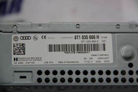 Sistem multimedia Audi Q5 8R 2008-2016 8T1035666H