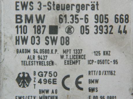 Imobilizator BMW Seria 3 E46 1998-2005 61.35-6 905 668