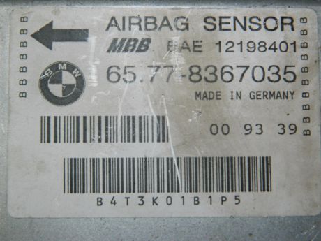Modul airbag BMW Seria 3 E36 1993-2000 6577-8367035