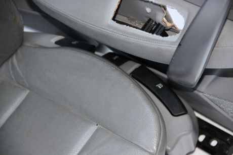 Interior din piele gri cu incalzire BMW X3 E83 2003-2010