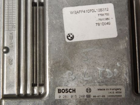 Calculator motor BMW Seria 5 E60/E61 2005-2010 3.0 Diesel 0281015240