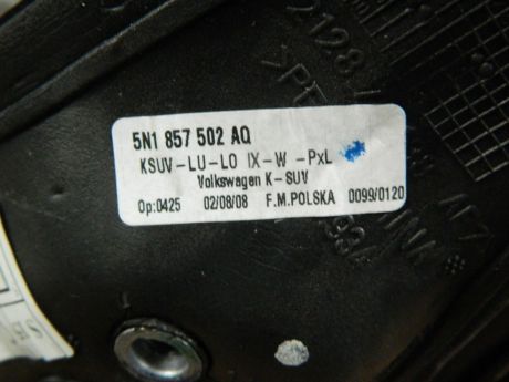 Oglinda dreapta cu lumina ambientala VW Tiguan (5N) 2007-2016 Cod: 5N1857502AQ