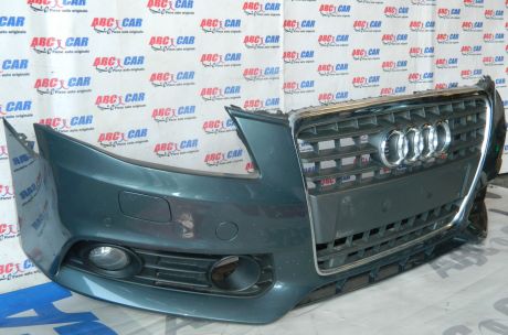 Bara fata model cu senzori, spalatori, grila si proiectoare Audi A4 B8 8K 2008-2012