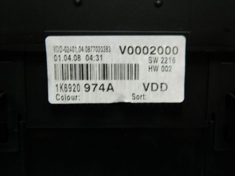 Ceas de bord USA VW Jetta (1K) 2005-2011 1K6920974A