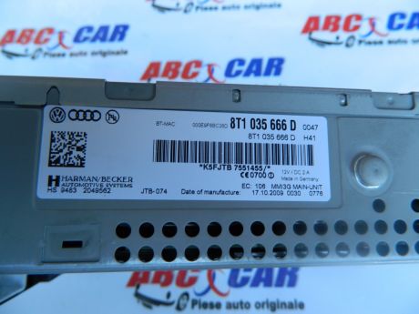 Sistem multimedia Audi A4 B8 8K 2008-2015 8T1035666D