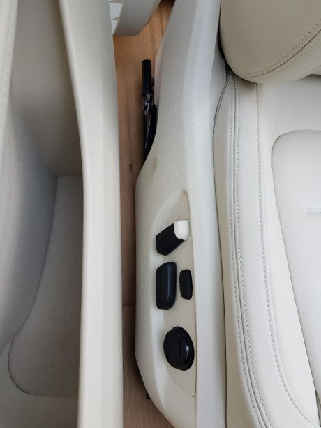 Interior complet din piele alba full electric cu memorie VW Touareg (7P) 2010-2018