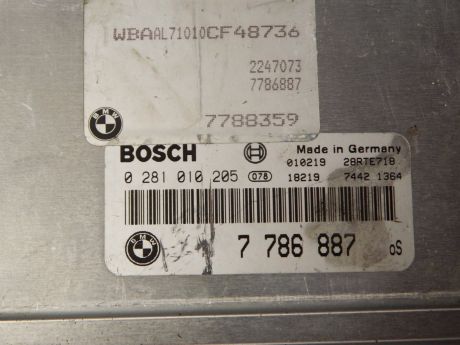 Calculator motor BMW Seria 5 E39 1998-2004 2.0 Diesel 7786887