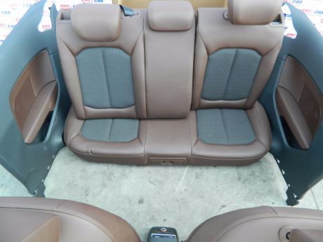 Interior complet material textil cu piele Audi A3 8V coupe 2012-2020
