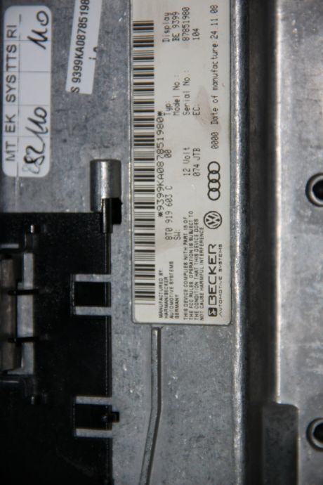 Display bord Audi Q7 4L 2005-2015 8T0919603C