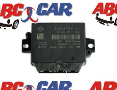 Modul senzori parcare VW Golf 6 2009-2013 5K0919475E