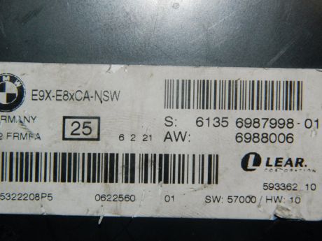 Modul control lumini BMW Seria 3 E90/E91 2005-2012 6135-6987998-01