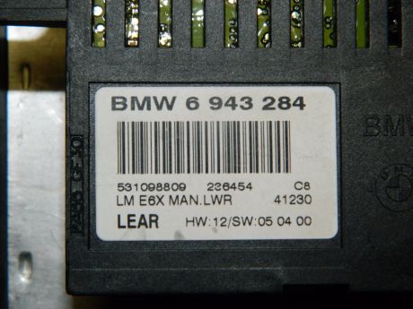 Calculator confort BMW Seria 5 E60/E61 2005-2010 3.0 Diesel 6943284