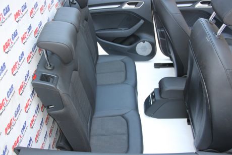 Interior din piele si material Audi A3 8V Sportback 2012-2020