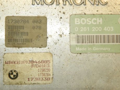Calculator motor BMW Seria 5 E34 1987-1996 1730784003
