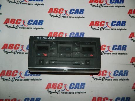 Panou comanda clima Audi A4 B6 8E 2000-2005 Cod: 8E0820043J