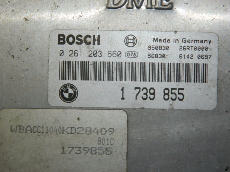 Calculator motor BMW Seria 3 E36 1.6 Benzina 1993-2000 1739855