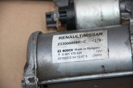 Electromotor Renault Kadjar 2015-2022 1.5 DCI 233004868R