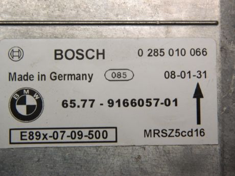 Calculator airbag BMW Z4 E89 2010-2016 6577-9166057-01