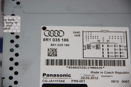 Radio CD Audi Q5 8R 2008-2016 8R1035186