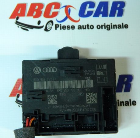 Modul control usa stanga fata Audi Q3 8U 2011-2018 8X0959792H