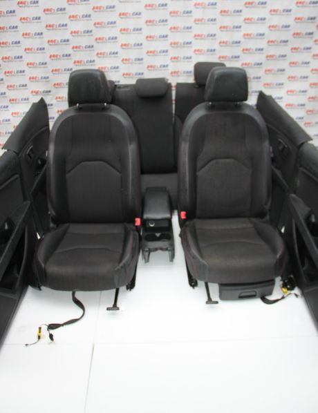 Interior din piele si textil Seat Leon 5F1 2012-2020