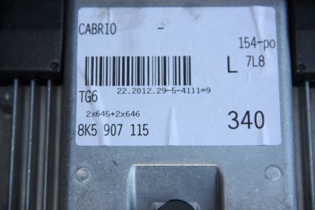 Calculator motor Audi A5 8F Cabrio 2012-2014 8K5907115