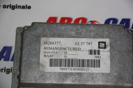 Calculator motor Opel Astra G 1999-2005 1.6 Benzina 16268377