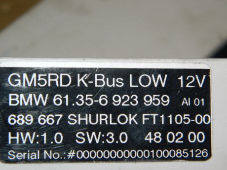 Modul control BMW Seria 3 E46 1998-2005 2.0 TDI 6135-6923959
