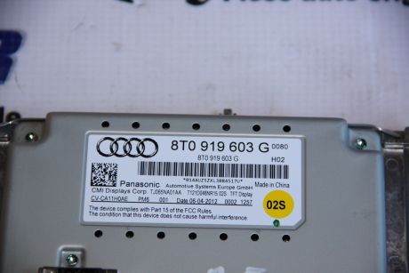 Display MMI Audi A5 (8F) 2012-2015 8T0919603G