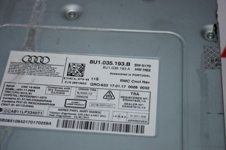 Unitate multimedia Audi Q3 8U 2011-2018 8U1035193B