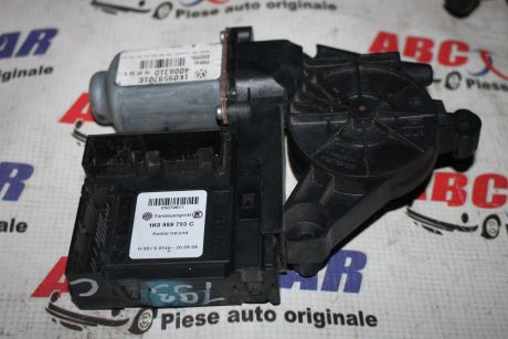 Motoras geam stanga fata VW Golf 6 2009-2013 1K0959793C, 1K0959701E